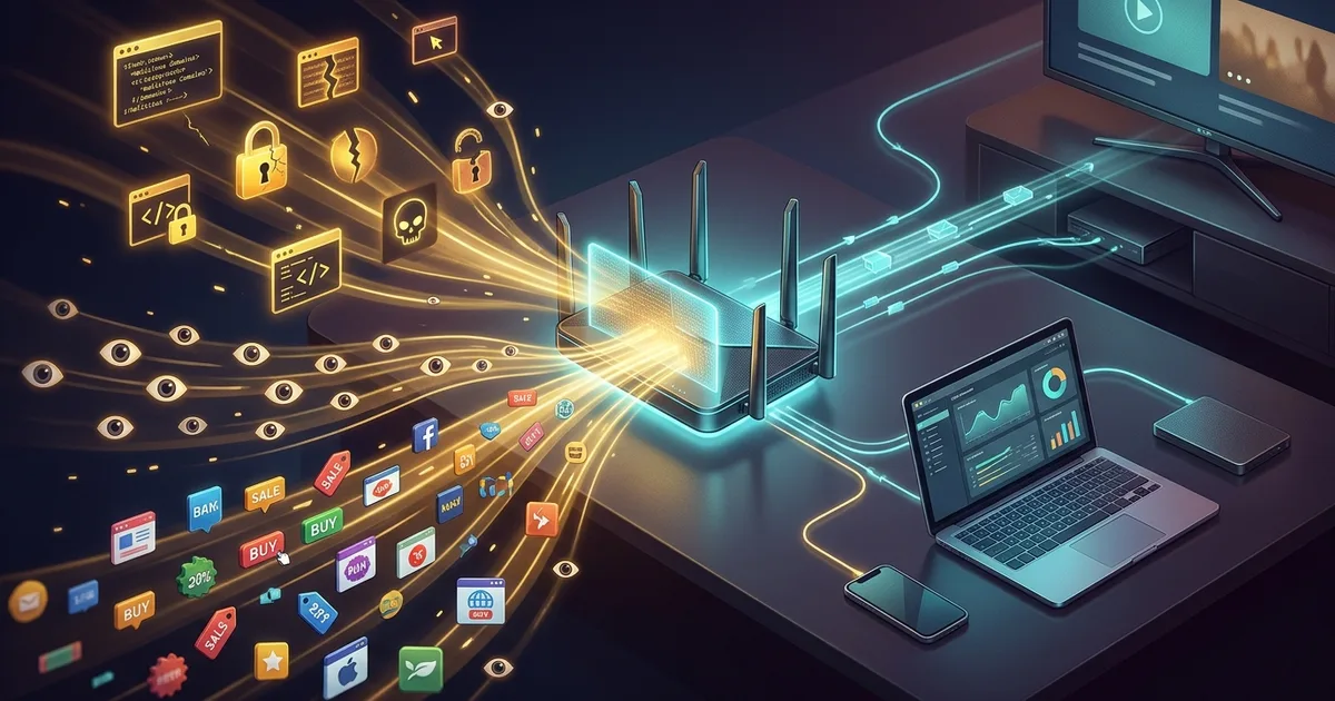 Ev Ağında DNS Kalkanı: Reklam ve Takipçileri Durdur