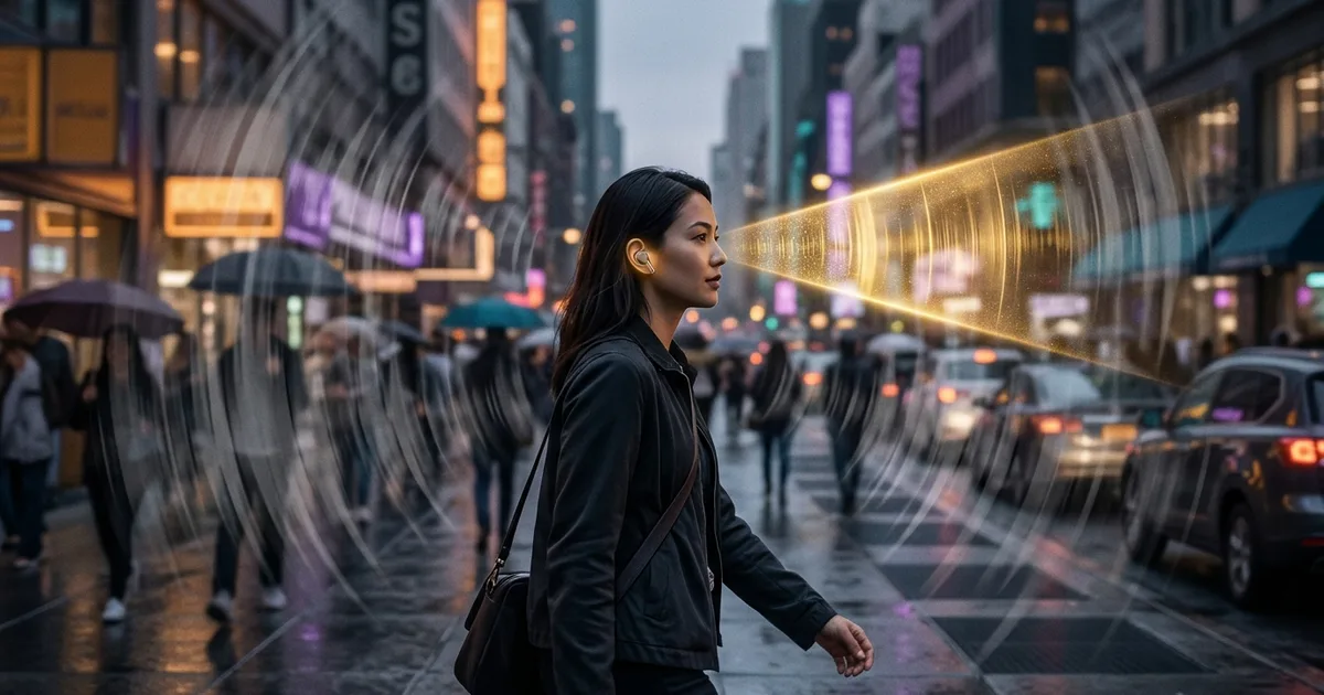 The Selective Hearing Era: How AI Earbuds Filter Reality