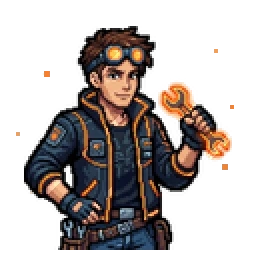Kael Animated Pixel Sprite